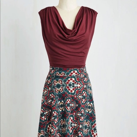 *SOLD* Size small ModCloth dress jewel tone - Picture 1 of 3